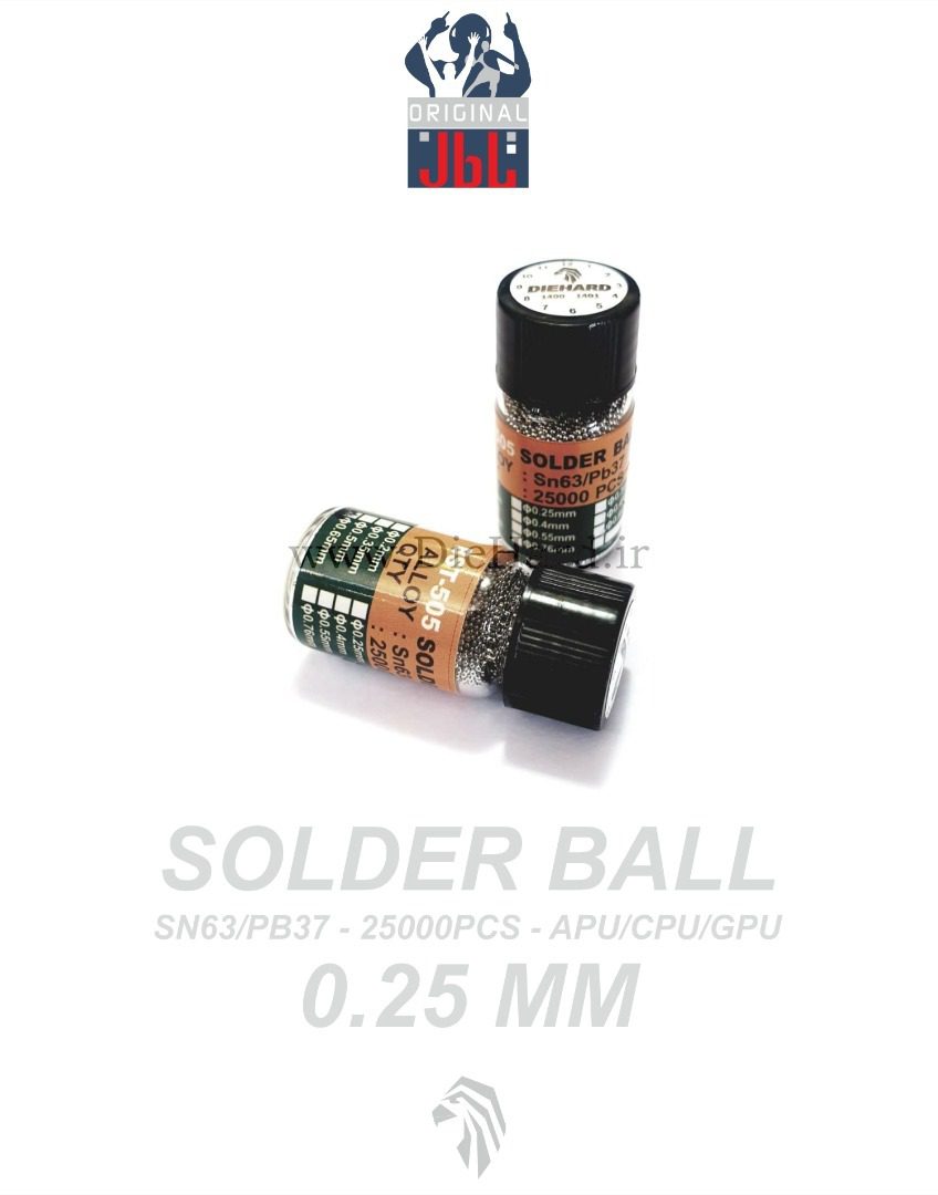 ابزار – توپ بال – Lead Solder 0.25 25000PCS