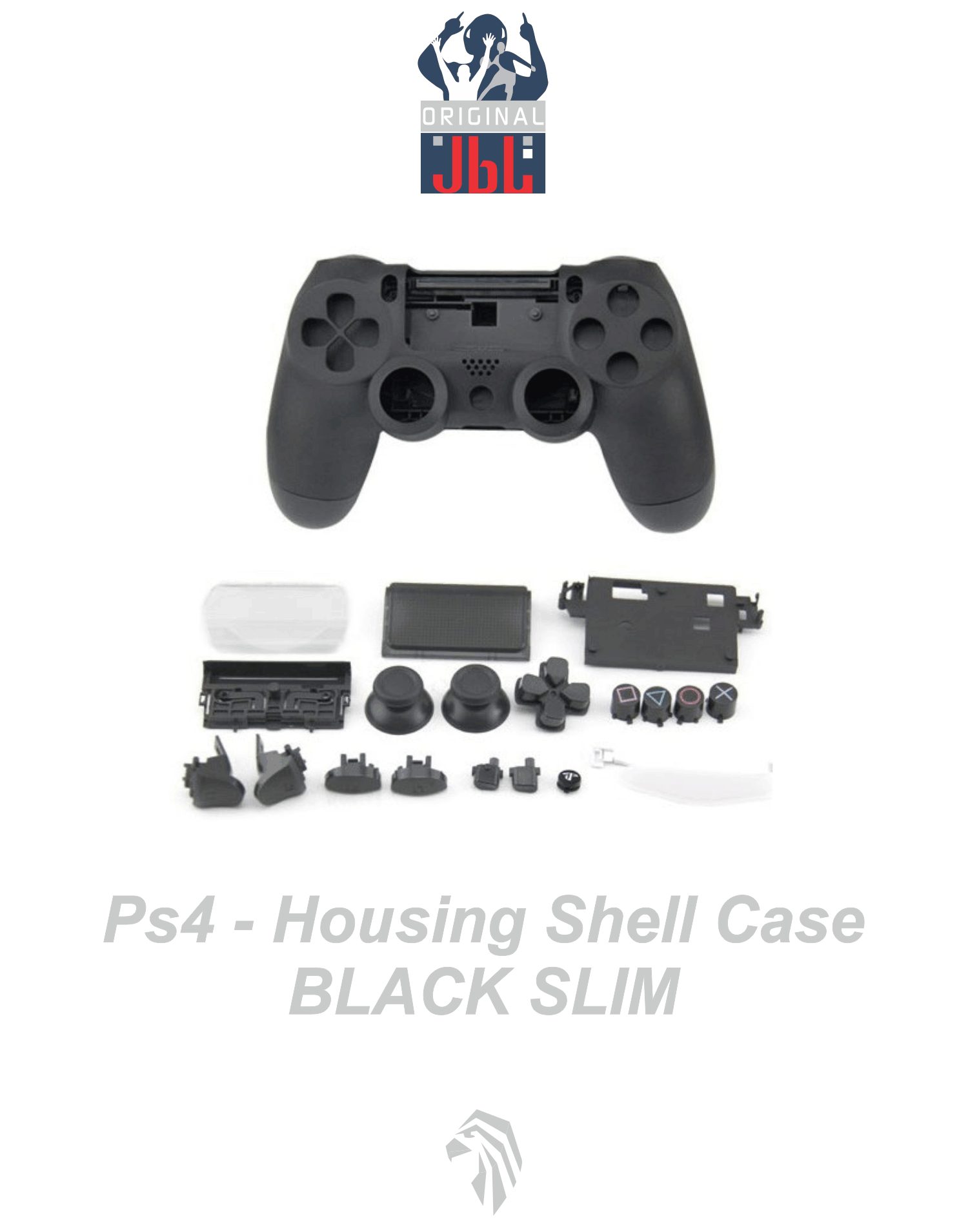 قطعات – قاب دسته بلک – PS4 SLIM case 040