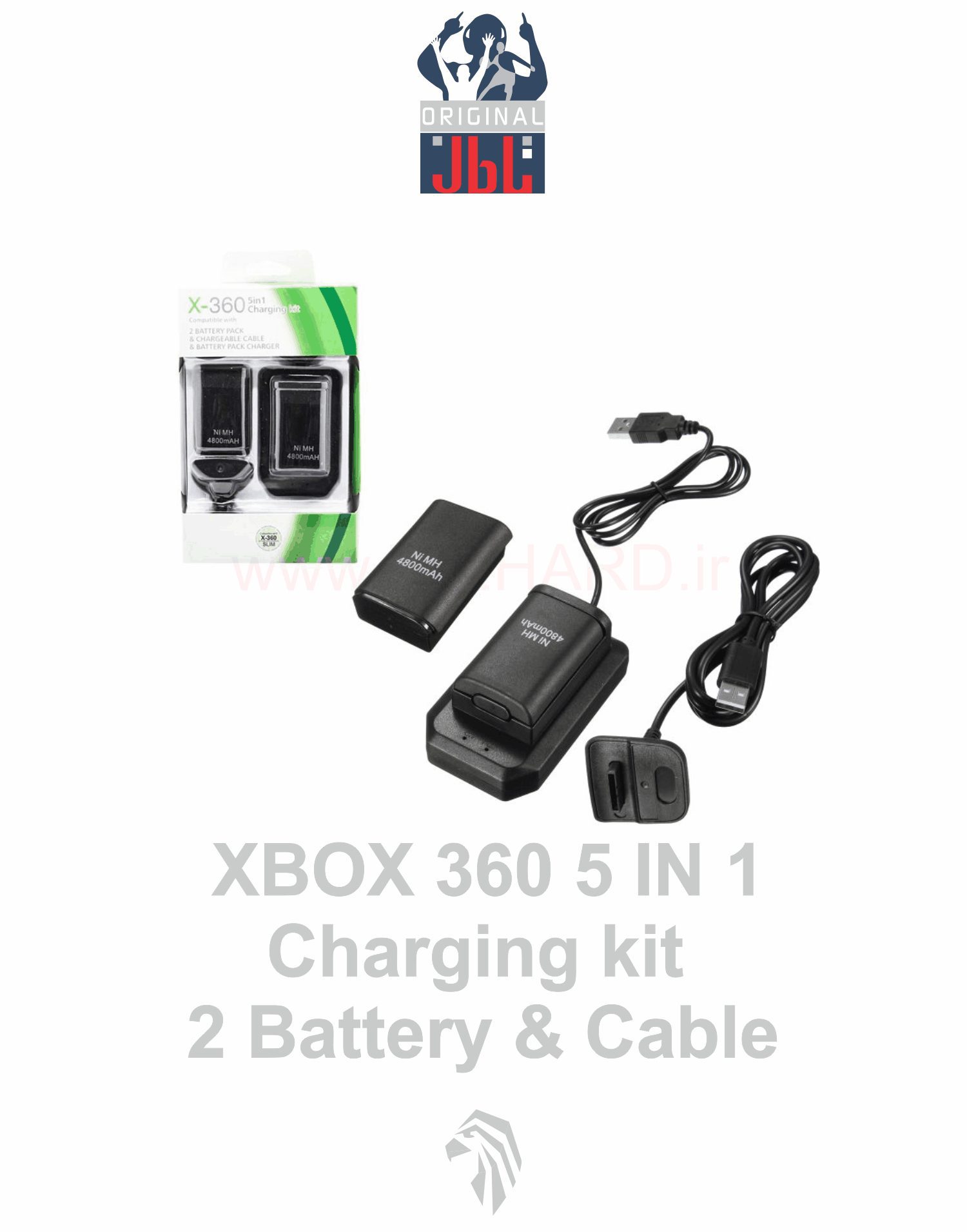 لوازم جانبی - کابل تصویر - XBOX360 VGA HD AV- شارژر دسته ایکس باکس ۳۶۰