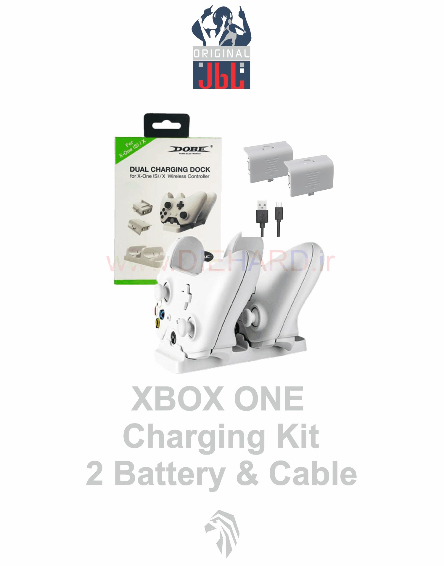 لوازم جانبی -شارژر دسته دو کاره XBOXONE S/X شارژر دسته XBOX SERIES