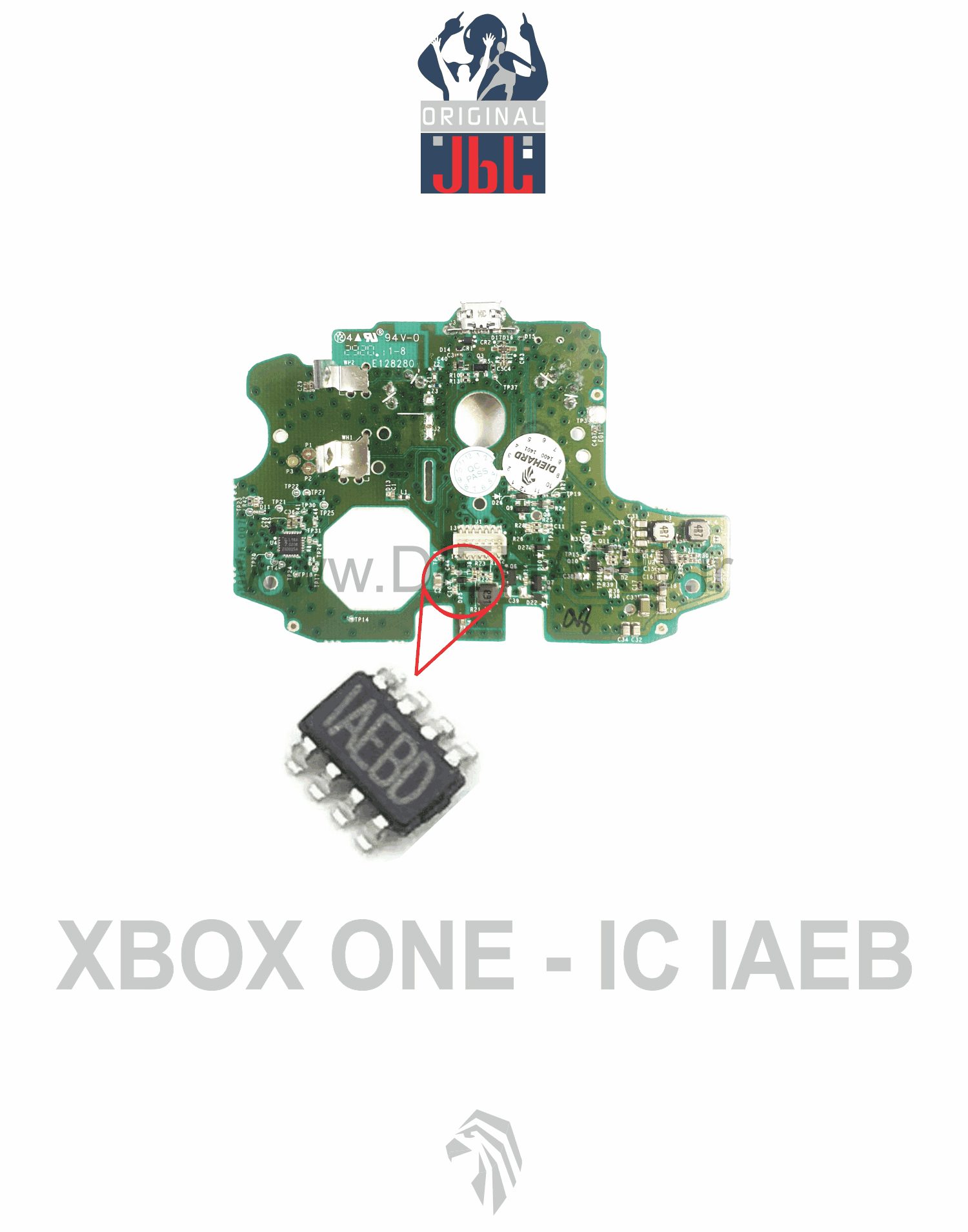 قطعات - آی سی دسته - XBOXONE IC AEBD