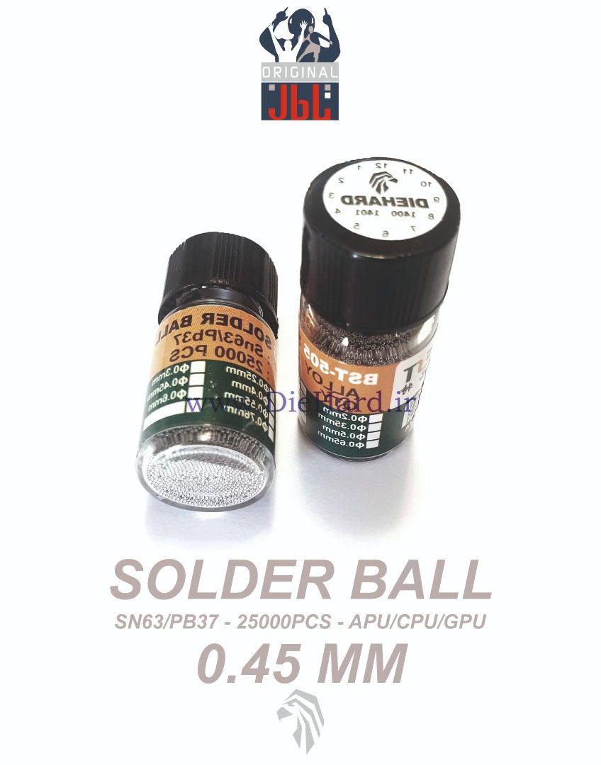 ابزار – توپ بال – Lead Solder 0.45 25000PCS