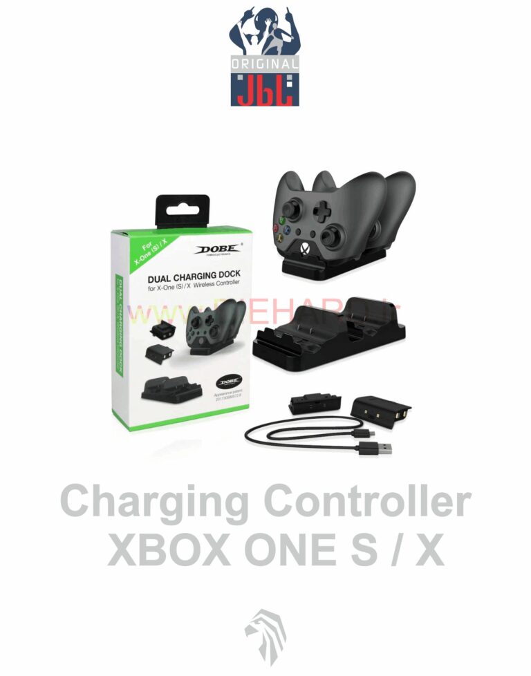 شارژر دسته - 2 کاره - XBOX.ONE - مشکی- شارژر دسته 2 کاره Xbox One