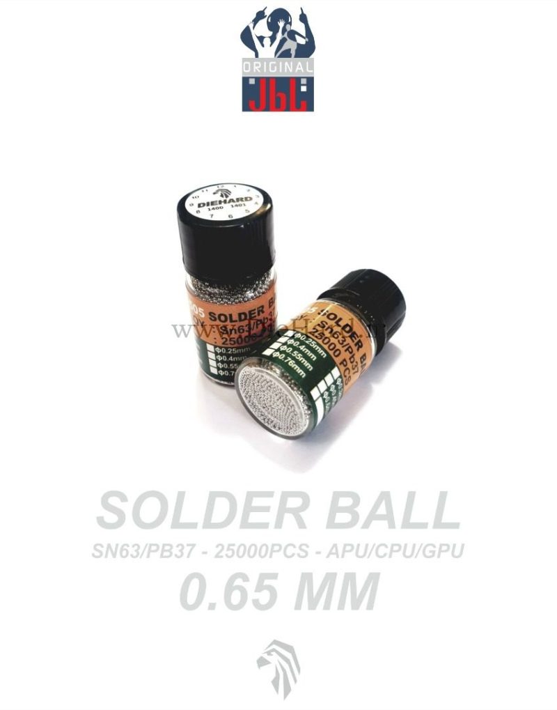ابزار – توپ بال – Lead Solder 0.65 25000PCS