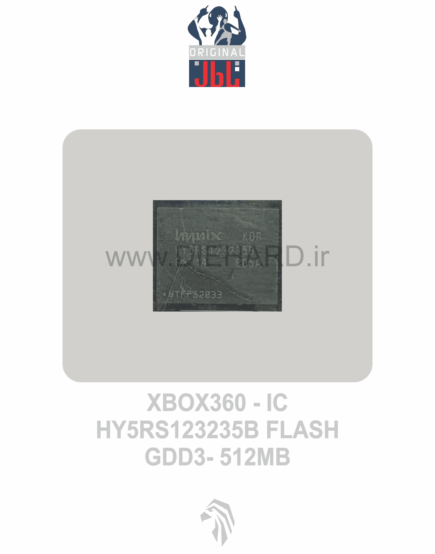 قطعات - آی سی - XBOX360 IC HY5RS123235B FLASH GDD3- 512MB