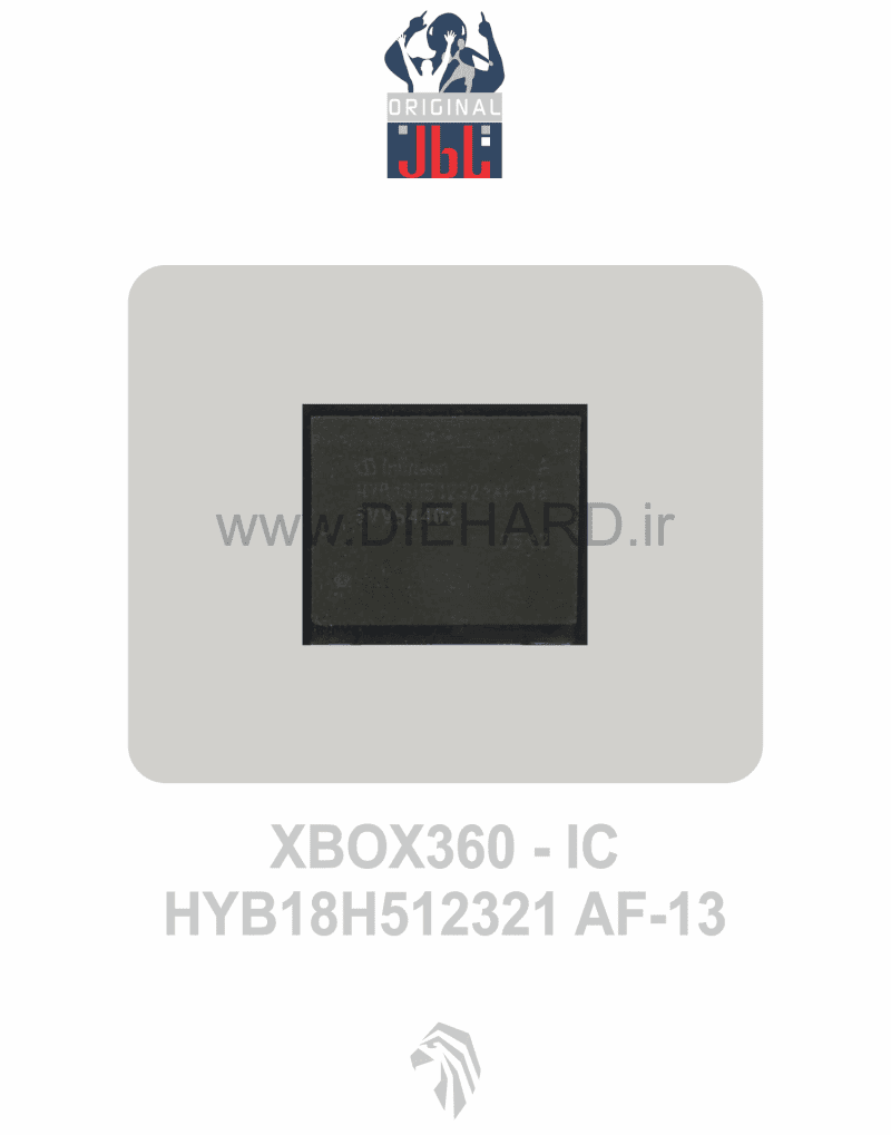 قطعات - آی سی - XBOX360 IC HYB18H512321 AF-13