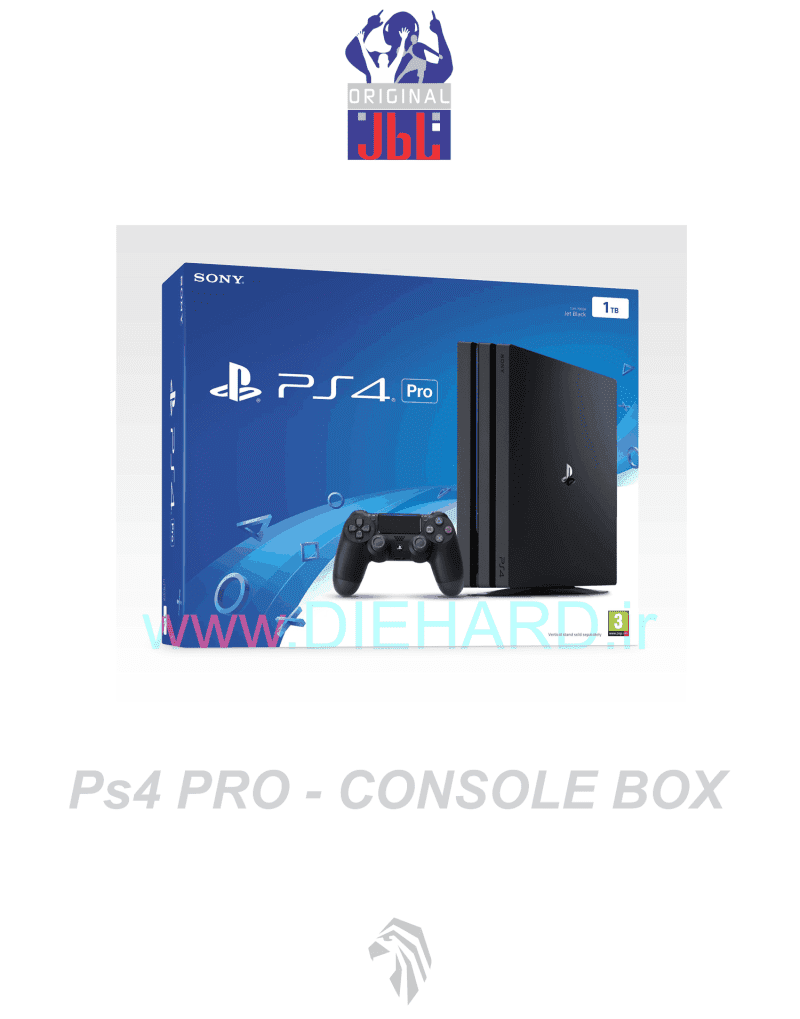 جعبه دستگاه پرو PS4