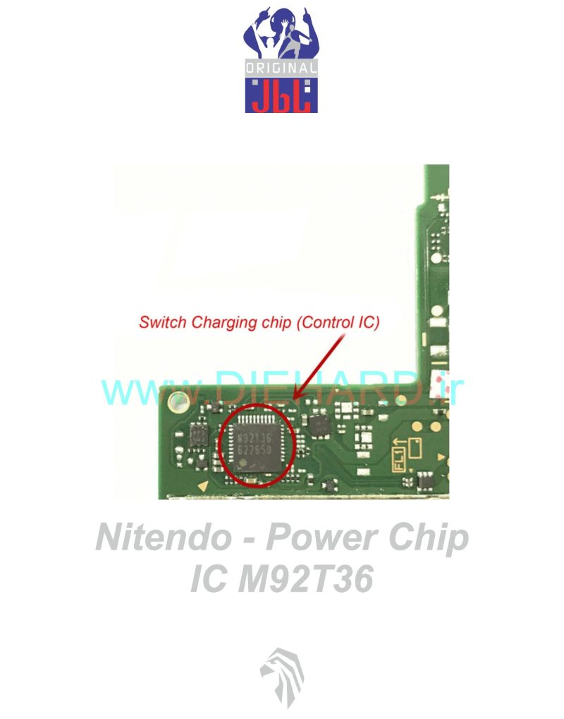  آی سی شارژ دسته Nitendo Power Chip IC M92T36