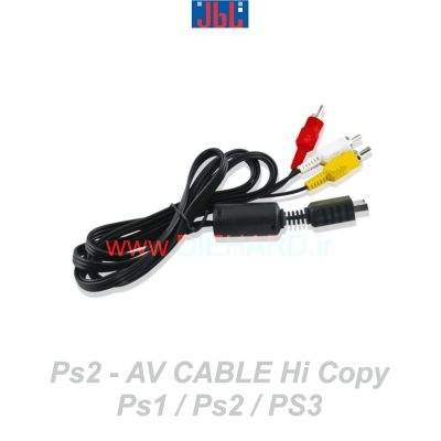 لوازم جانبی - کابل تصویر - PS2 AV Cable Hi Copy PS1/Ps2/Ps3