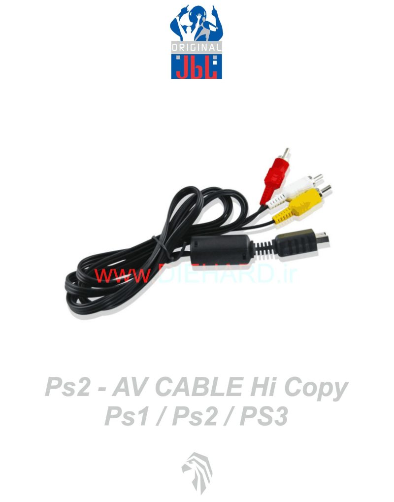 لوازم جانبی - کابل تصویر - PS2 AV Cable Hi Copy PS1/Ps2/Ps3