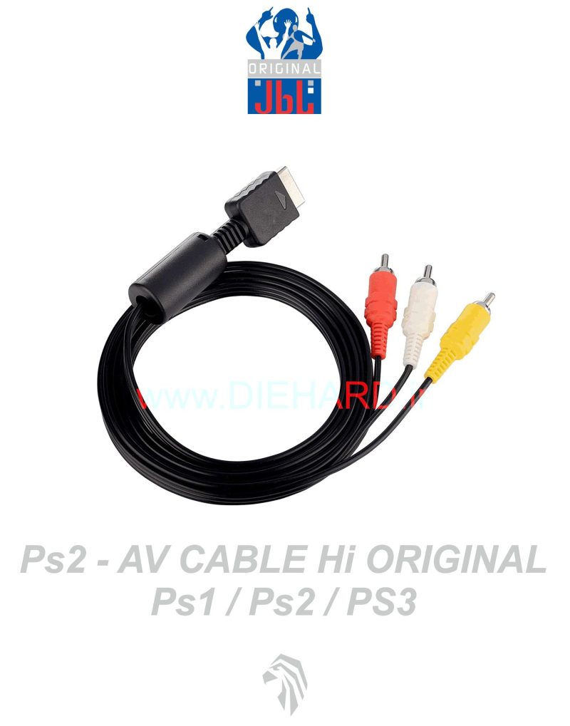 لوازم جانبی - کابل تصویر - PS2 AV Cable ORIGINAL PS1/Ps2/Ps3