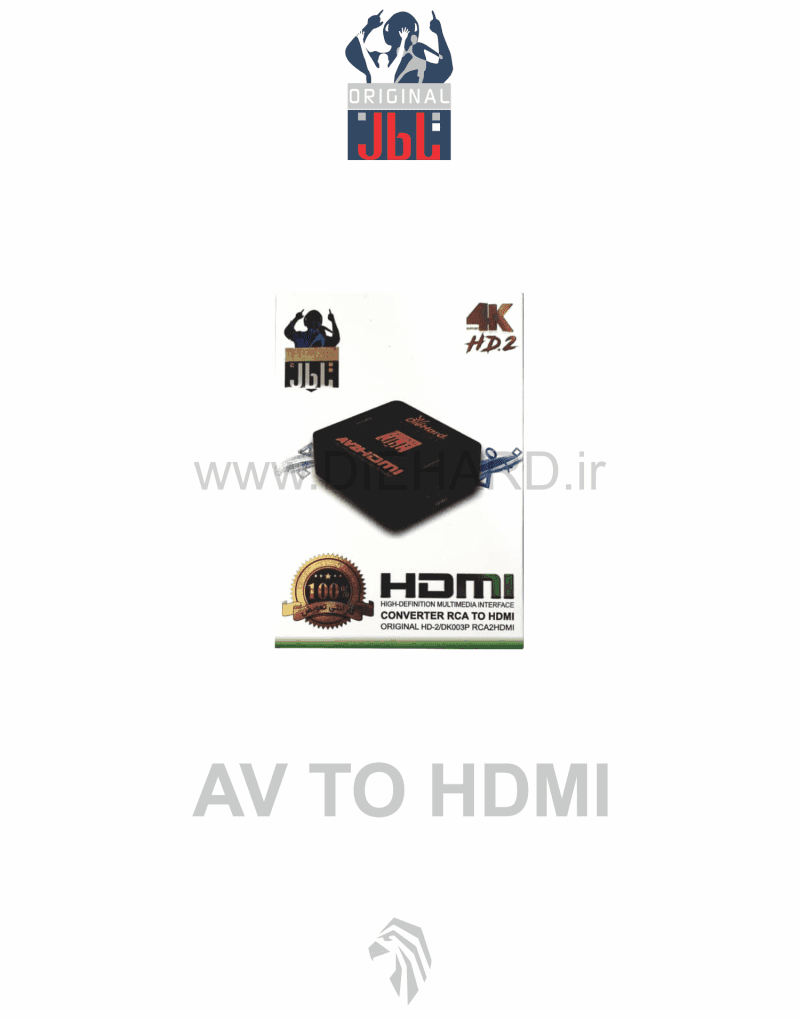 کنورتور AV TO HDMI - HD.2