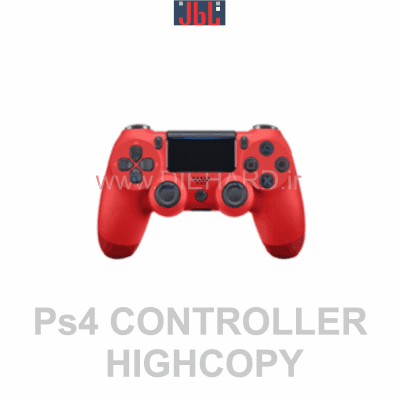 لوازم جانبی - دسته بلوتوث قرمز- PS4 Hi-Copy