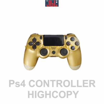 لوازم جانبی - دسته بلوتوث طلایی PS4 Hi-Copy