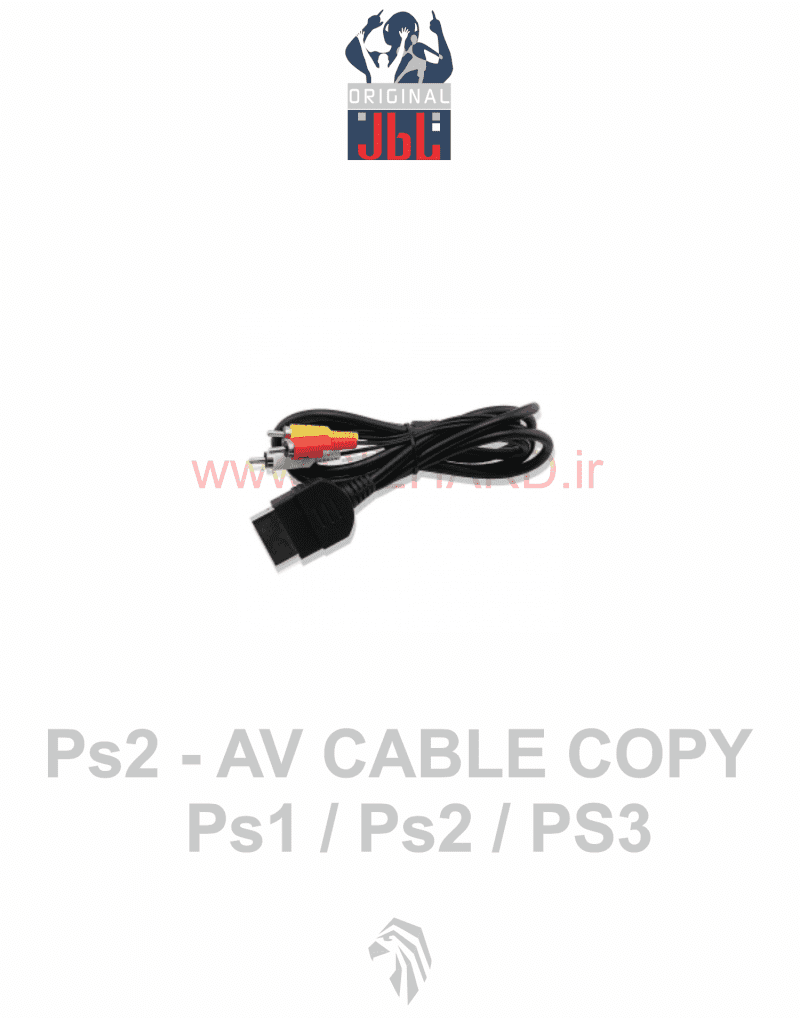 لوازم جانبی - کابل تصویر - PS2 AV Cable Copy PS1/Ps2/Ps3