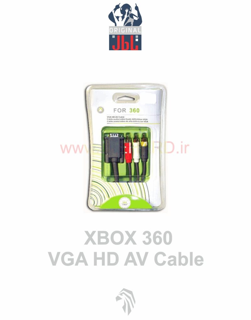 لوازم جانبی - کابل تصویر - XBOX360 VGA HD AV