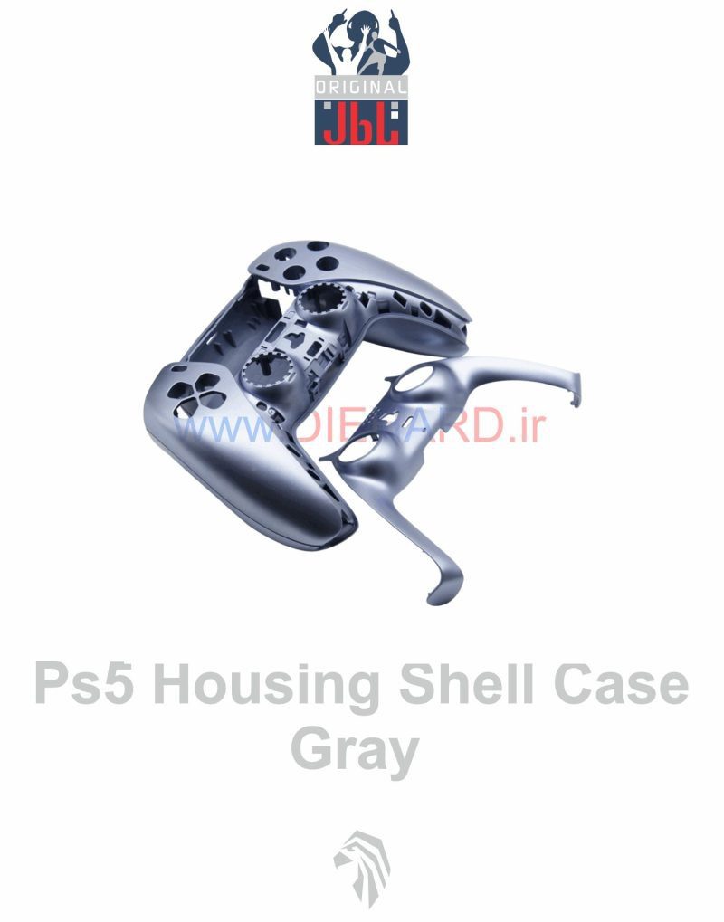 قطعات – قاب دسته طوسی – PS5 Case Gray