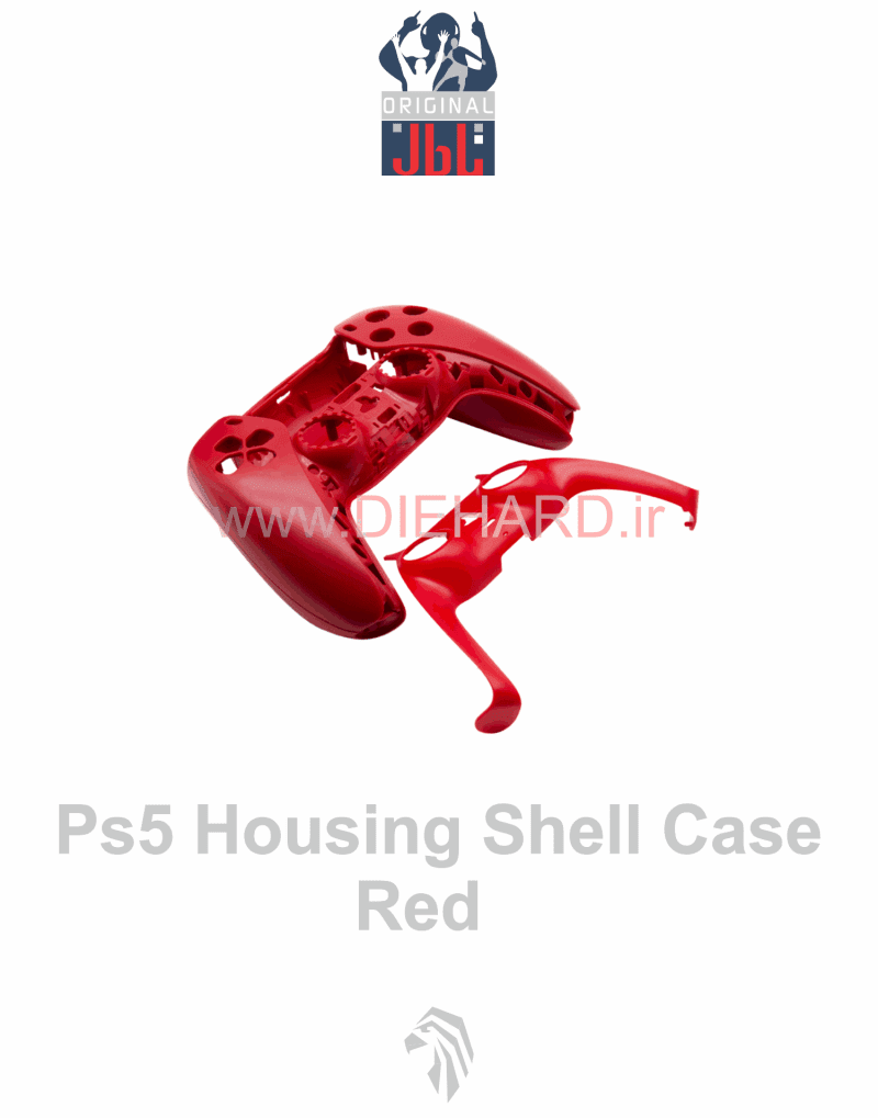 قطعات – قاب دسته قرمز – PS5 Case Red