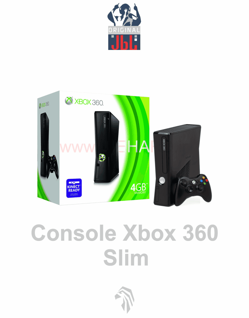 کنسول - دستگاه - مشکی - XBOX360 SLIM