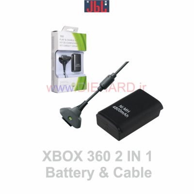 لوازم جانبی - شارژر دسته - دو کاره - XBOX360
