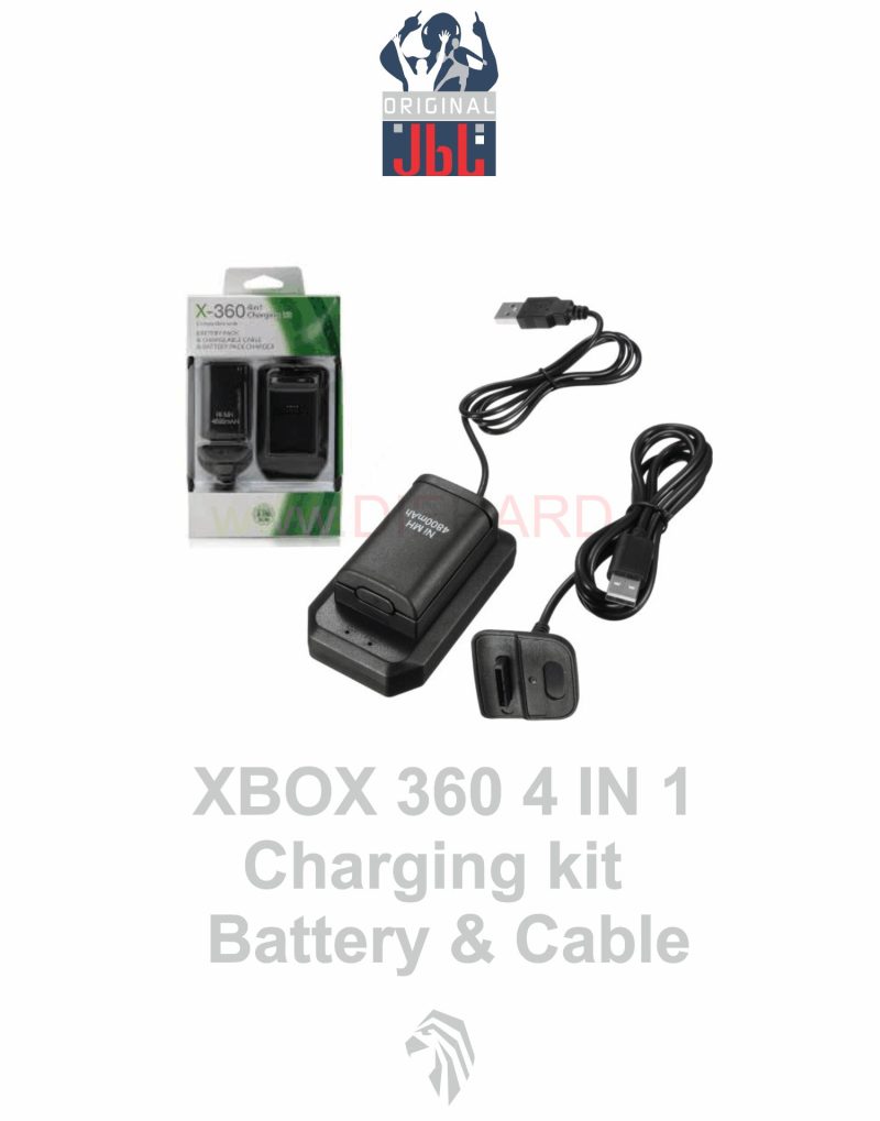لوازم جانبی - شارژر دسته - چهار کاره - XBOX360
