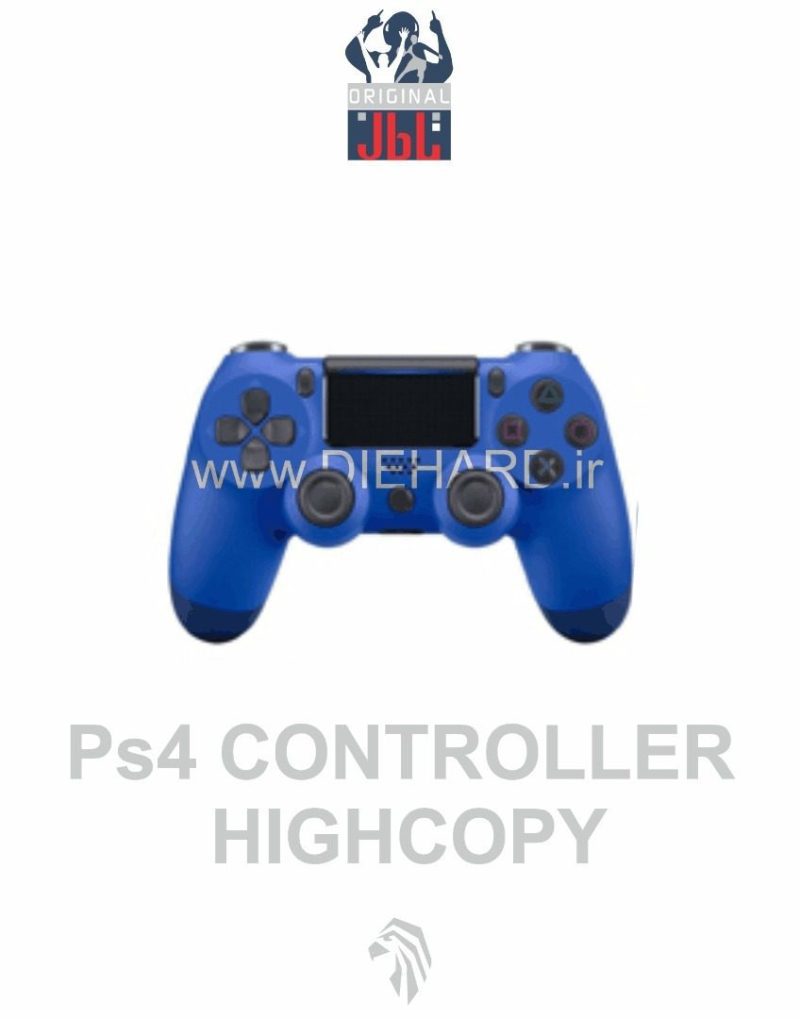 لوازم جانبی - دسته بلوتوث آبی - PS4 Hi-Copy