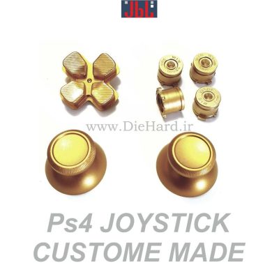قطعات - دکمه دسته - فلزی - طلایی - PS4 XBOXONE - 7PCS