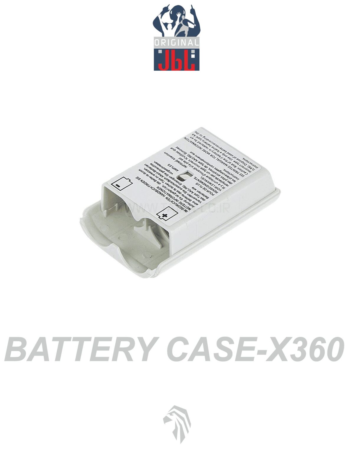 قطعات - جای باطری دسته فت - XBOX360 درب باطری دسته XBOX360 سفید