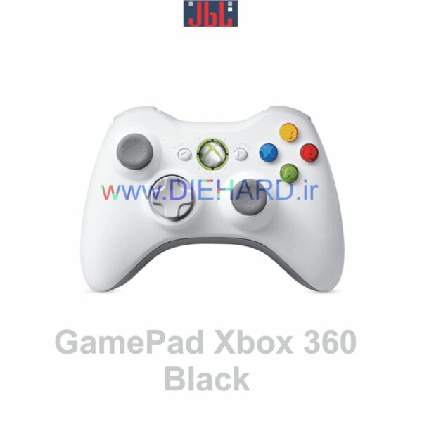 لوازم جانبی * دسته اورجینال استوک سفید XBOX360