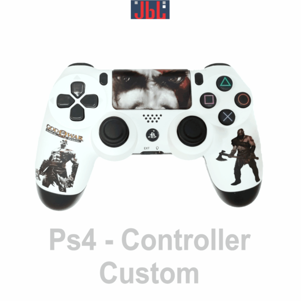 دسته PS4 کاستوم GOD OF WAR لوازم جانبی - دسته کنسول PS4 کاستوم GOD OF WAR