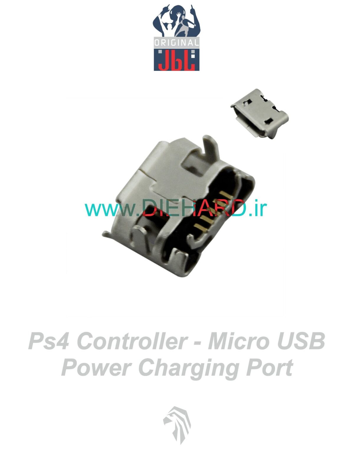 سوکت شارژ دسته PS4 - فقط جک شارژ - Image 1