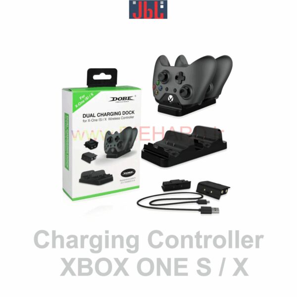 شارژر دسته - 2 کاره - XBOX.ONE - مشکی- شارژر دسته 2 کاره Xbox One