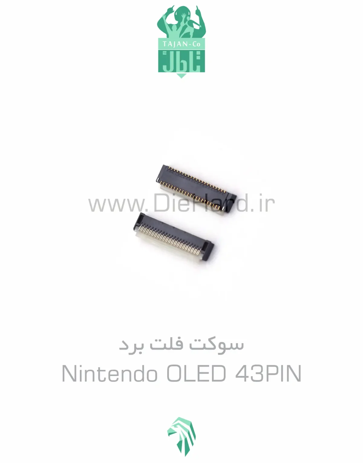 خرید و قیمت سوکت فلت برد - Nintendo OLED 43PIN