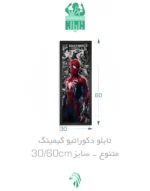خرید و قیمت تابلو دکوراتيو گيمينگ + متنوع - سایز 30در60 CM
