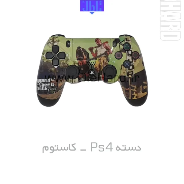 خرید و قیمت دسته PS4 کاستوم جی تی ای