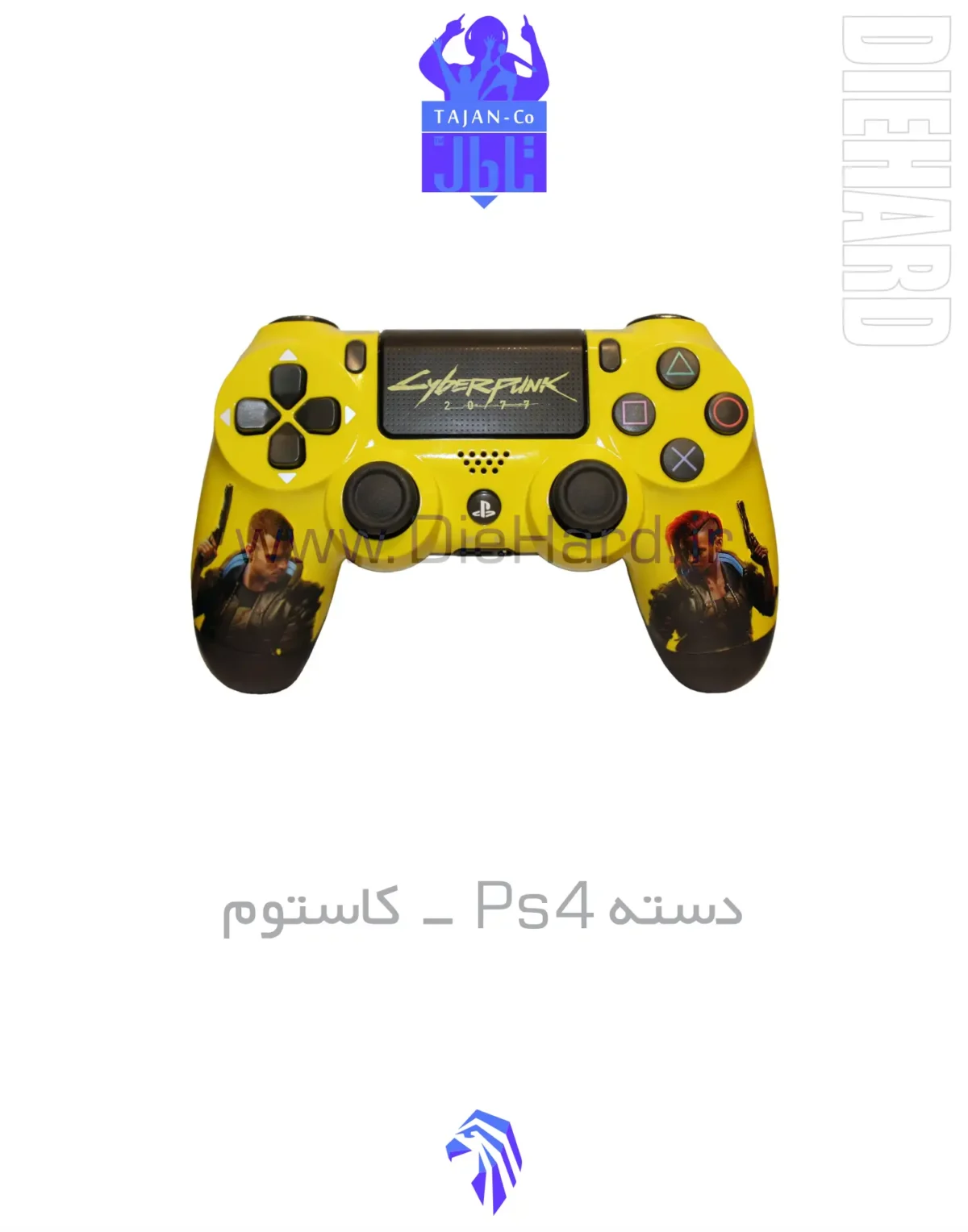 خرید و قیمت دسته PS4 کاستوم سایبرپانک