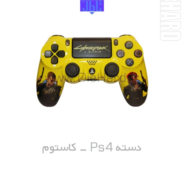 خرید و قیمت دسته PS4 کاستوم سایبرپانک