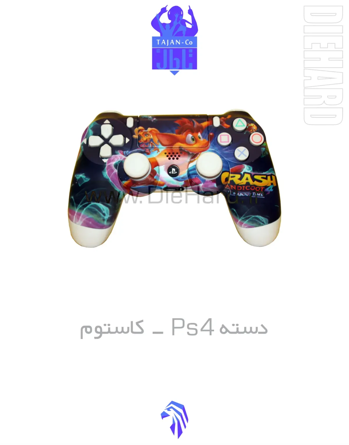 خرید و قیمت دسته PS4 کاستوم کراش