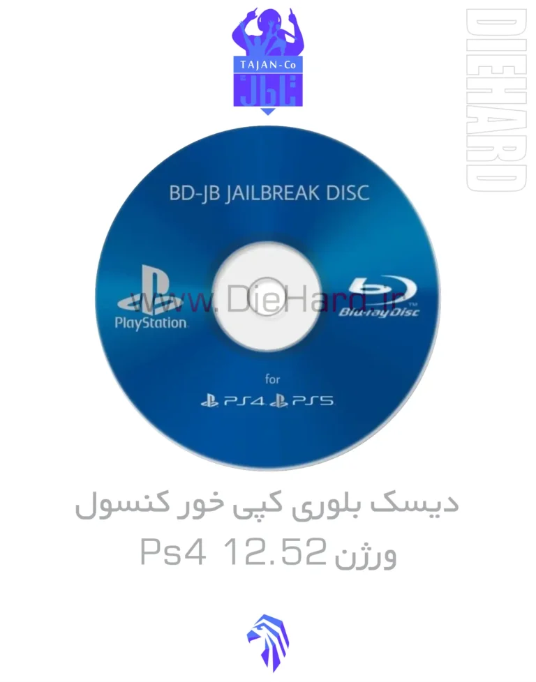 خرید و قیمت دیسک بلوری کپی خور کنسول PS4 12.52
