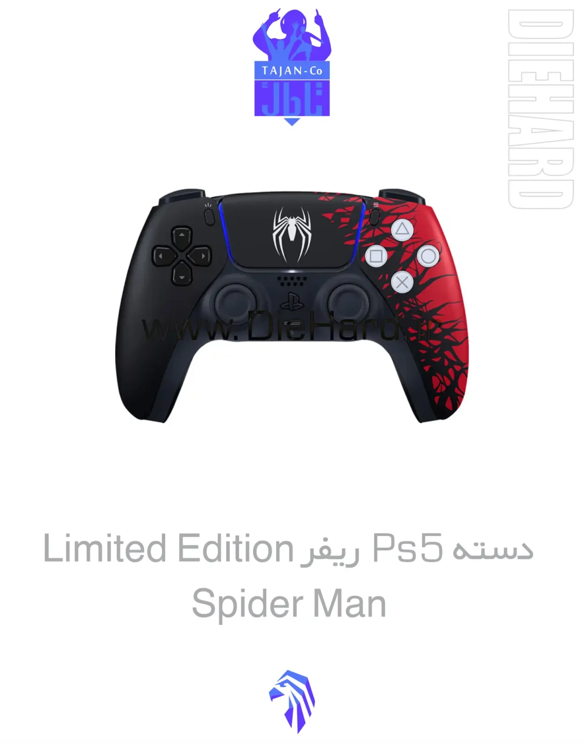 خرید و قیمت دسته ps5 اورجینال کاستوم ریفر Spider Man 2 اسپایدرمن