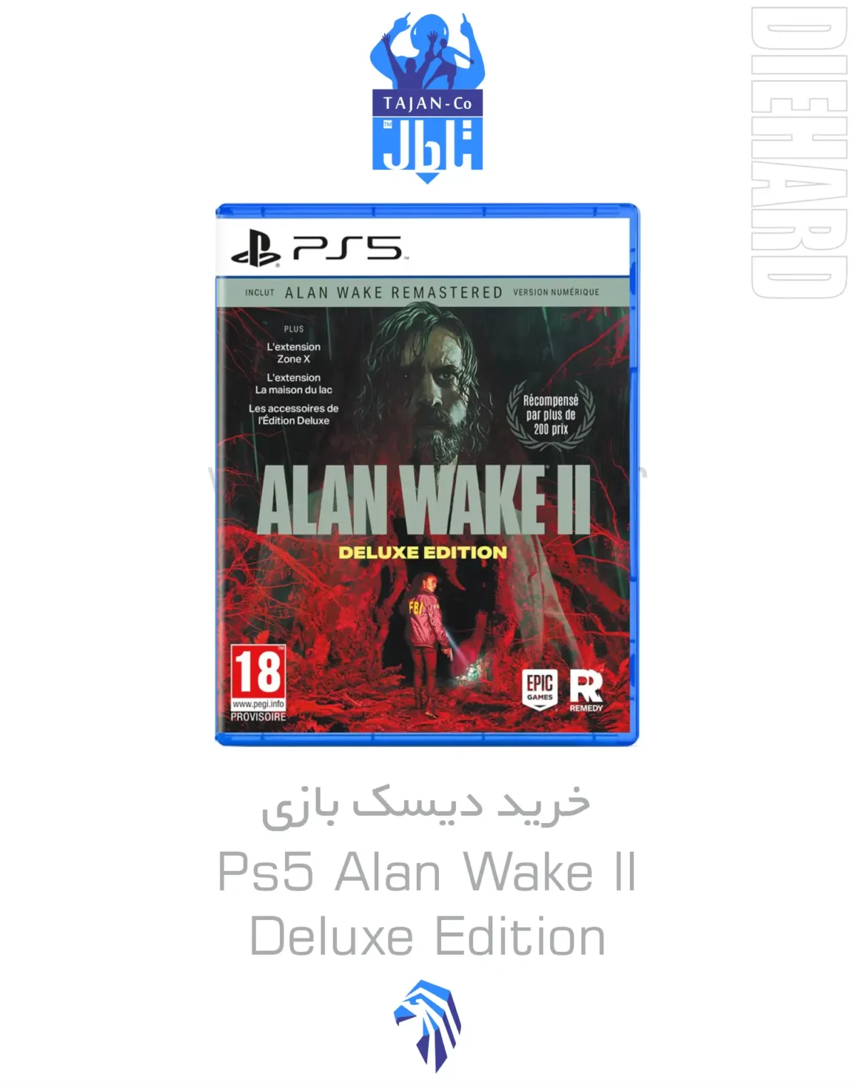 خرید و قیمت دیسک بازی PS5 Alan Wake II Deluxe Edition خرید و قیمت دیسک بازی PS5 Alan Wake II Deluxe Edition