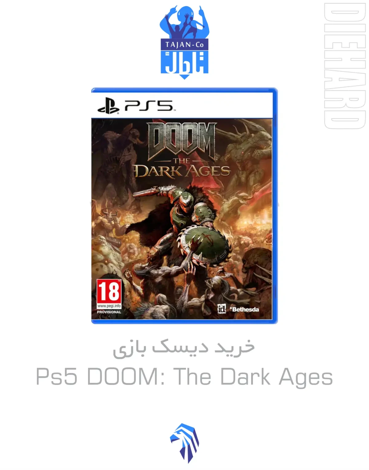 خرید و قیمت دیسک بازی PS5 DOOM The Dark Ages دوم دارک خرید و قیمت دیسک بازی PS5 DOOM The Dark Ages دوم دارک