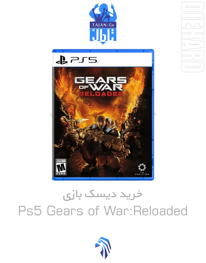 خرید و قیمت دیسک بازی PS5 Gears of War Reloaded گیر اف وار
