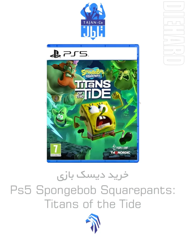 خرید و قیمت دیسک بازی PS5 Spongebob Squarepants Titans of the Tide باب اسفنجی