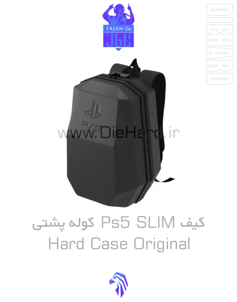 خرید و قیمت کیف ps5 slim کوله پشتی Hard Case Original مشکی