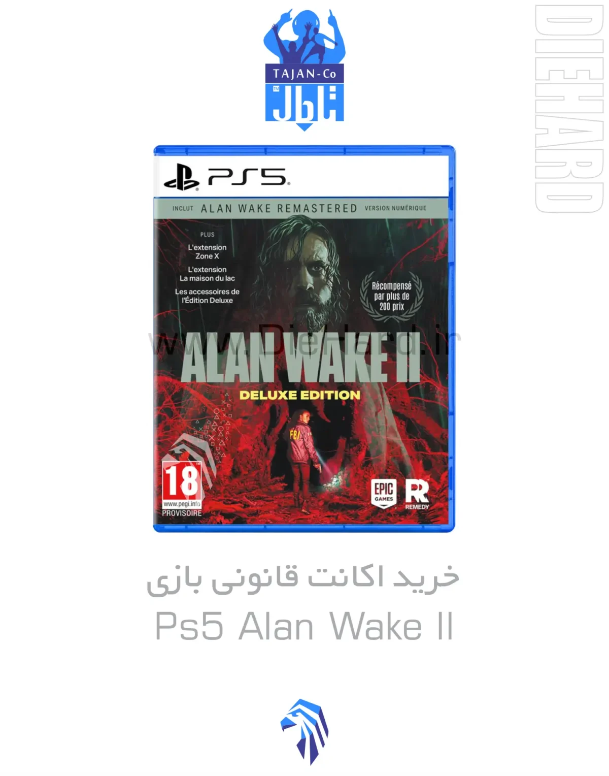 خرید و قیمت اکانت ظرفیتی PS5 بازی Alan Wake II