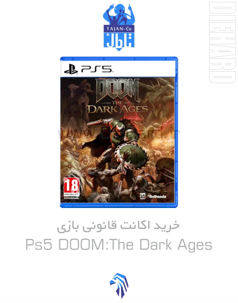خرید و قیمت اکانت ظرفیتی PS5 بازی DOOM The Dark Ages
