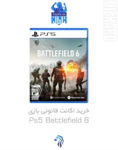 خرید و قیمت اکانت قانونی ظرفیتی PS5 بازی Battlefield 6