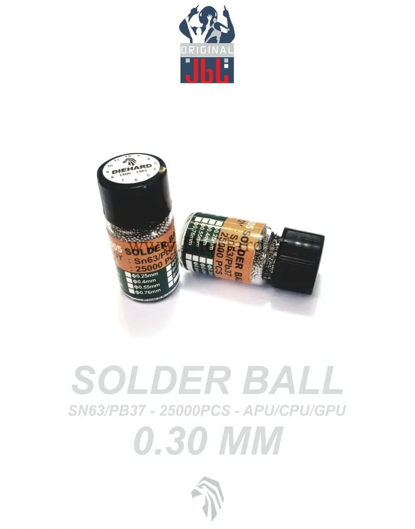 توپ قلع BGA Lead Solder 0.30 25000PCS