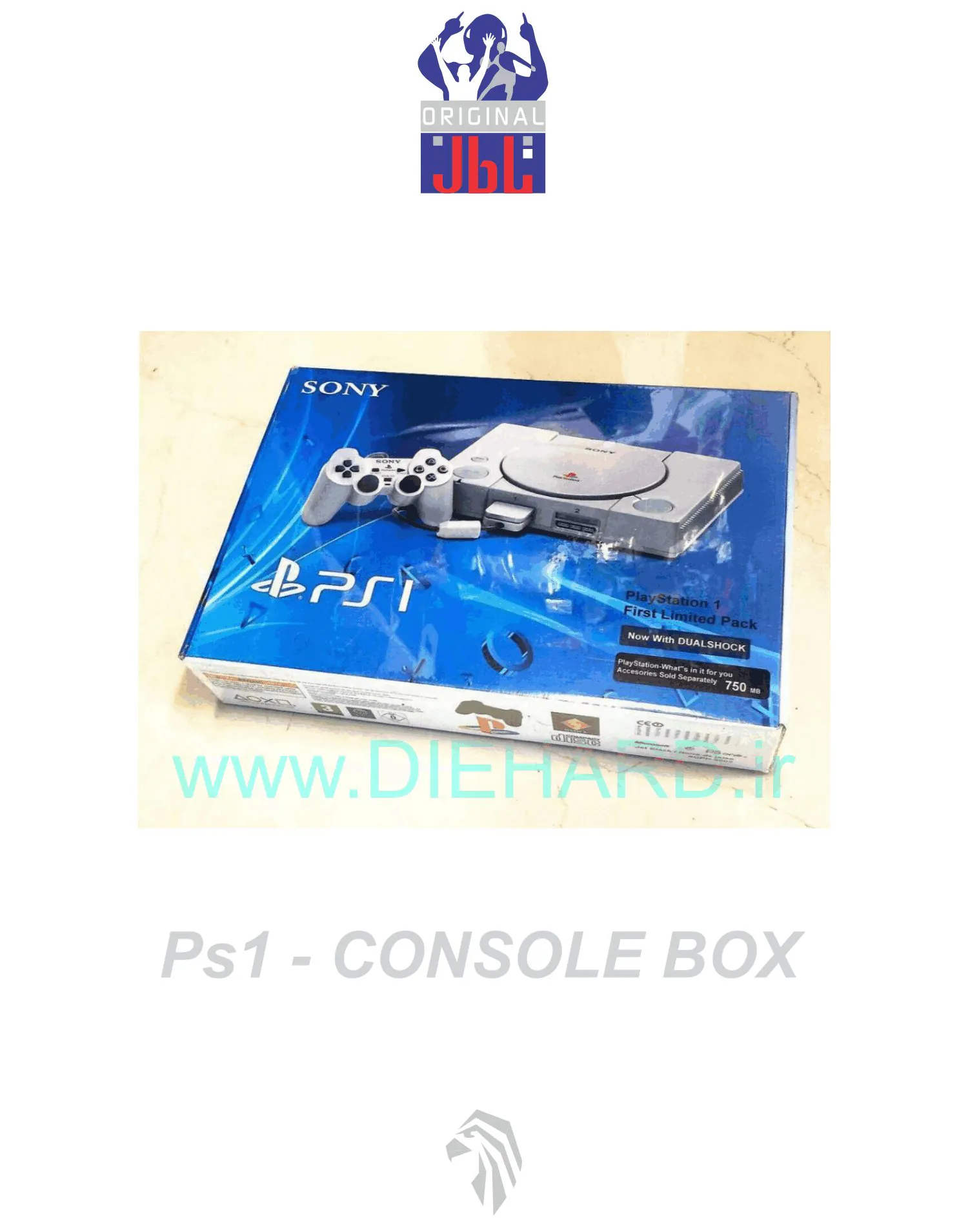  خرید و قیمت جعبه دستگاه PS1 جعبه پلی استیشن 1